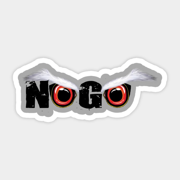 NOGO - The Northern Goshawk Sticker by Shokokuphoenix